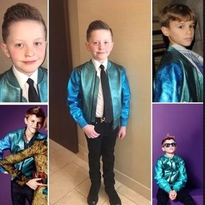 100% Authentic Burberry runway leather coat